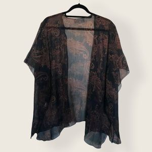 Band of Gypsies flowy cardigan size medium/large